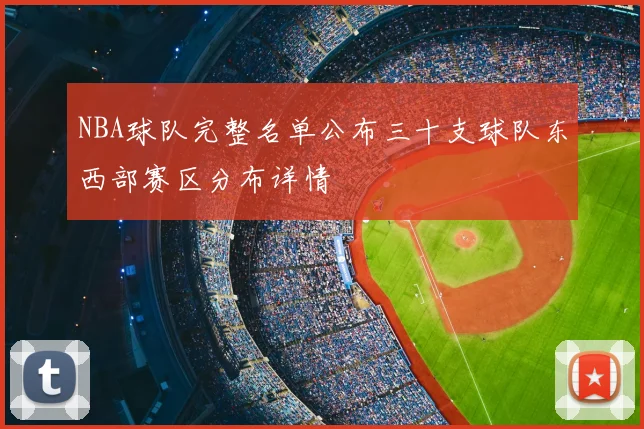 NBA球队完整名单公布三十支球队东西部赛区分布详情