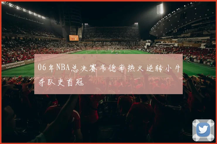 06年NBA总决赛韦德率热火逆转小牛夺队史首冠