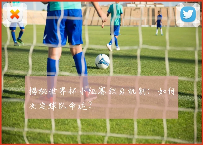 揭秘世界杯小组赛积分机制:如何决定球队命运?